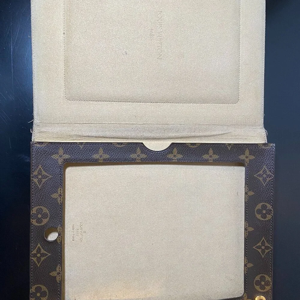 Louis Vuitton Monogram Tablet Case - Brown and Gold